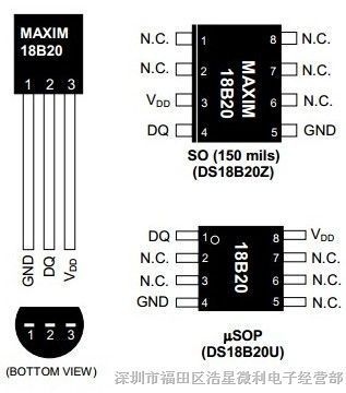 DS18B20傳感器,STM溫度傳感器